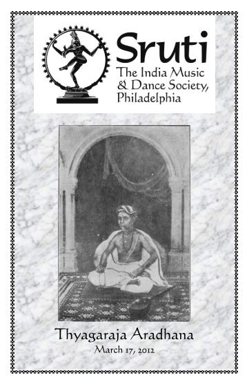 Thyagaraja Aradhana - Sruti