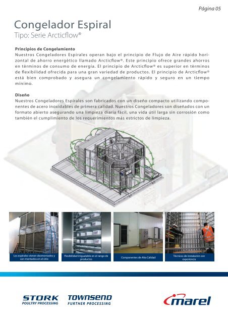 Equipos IQF de Congela- miento, Refrigeración y Glaseado - Marel