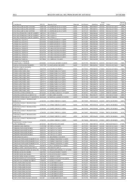 NOTIFICACION de Providencia de Apremio y requeri - miento al ...