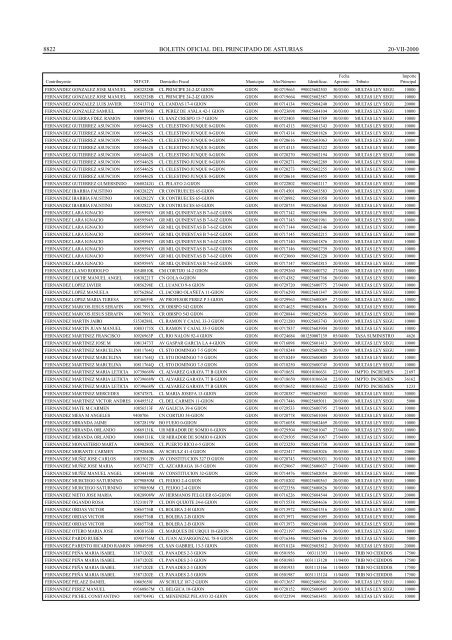 NOTIFICACION de Providencia de Apremio y requeri - miento al ...