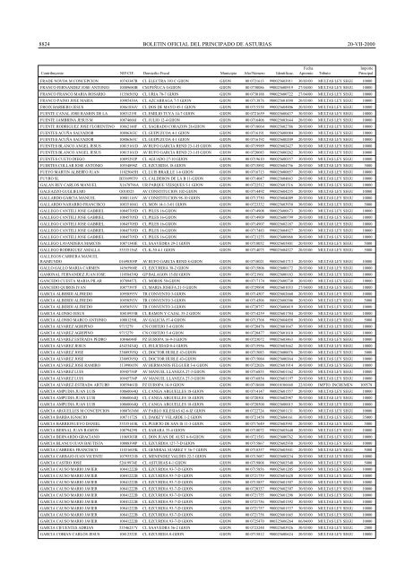 NOTIFICACION de Providencia de Apremio y requeri - miento al ...