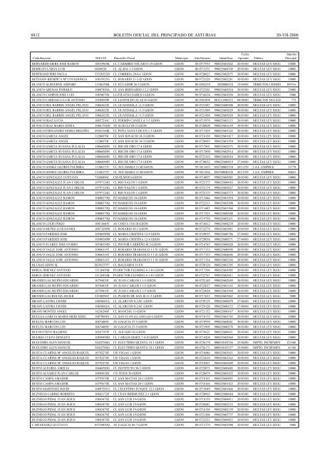 NOTIFICACION de Providencia de Apremio y requeri - miento al ...