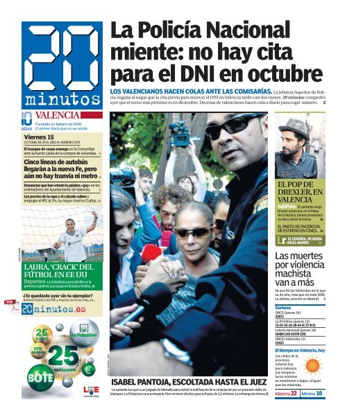 Policía Nacional miente: no hay cita para DNI en ... - 20 Minutos