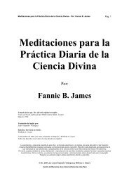 Meditaciones para la Práctica Diaria de la Ciencia Divina – Por