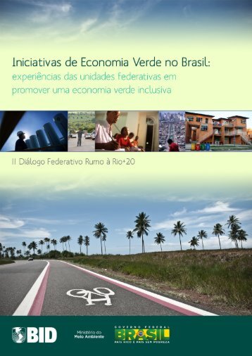 Iniciativas de Economia Verde no Brasil - Ministério do Meio Ambiente