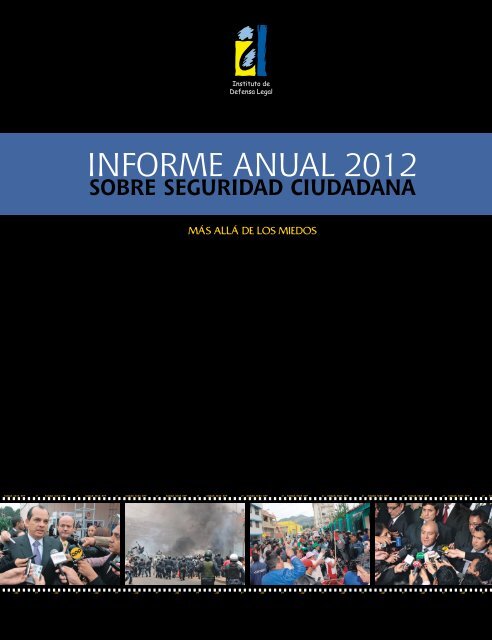 informe anual 2012 sobre seguridad ciudadana