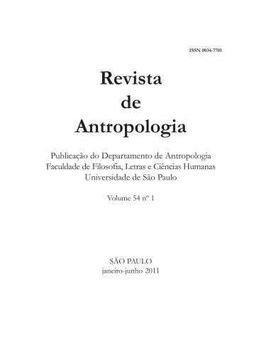 Revista de Antropologia - Agenciawad.com.br