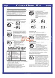 Kullanım Kılavuzu 4738 - Ersa