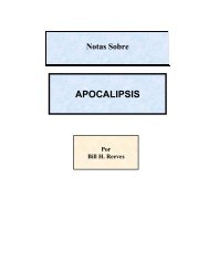 Notas Sobre Apocalipsis - Bill H. Reeves enseña