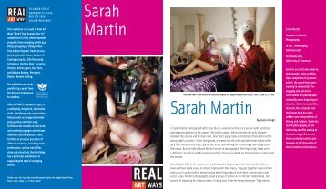 Sarah Martin - Real Art Ways