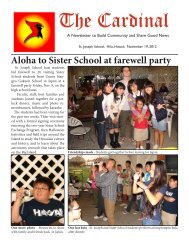 The Cardinal - St. Joseph School of Hilo, Hi