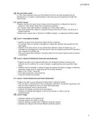 The van Hiele Levels-1 - University of Utah