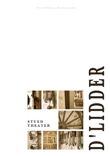 Stued Theater D'Lidder Mee 2011 - Urwald.lu