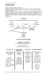 BIOGEOGRAFÍA - Facultad de Humanidades-UNNE