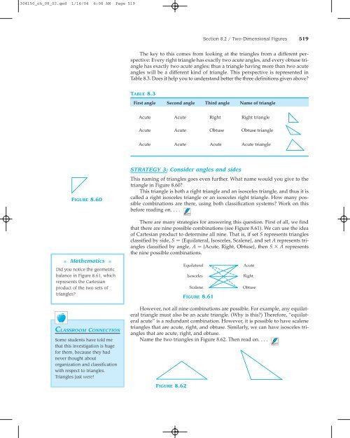 SECTION 8.2 TWO-DIMENSIONAL FIGURES - Cengage Learning