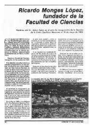 Ricardo Monges López, fundador de la Facultad ... - E-journal - UNAM