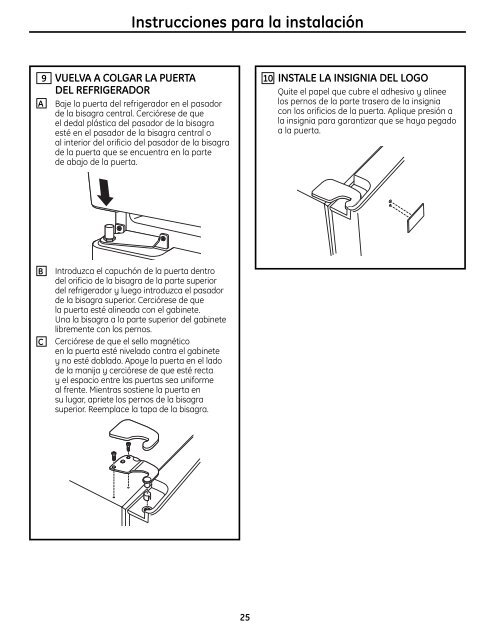 Instalación - Mabe