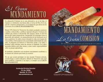 El Gran Mandamiento - Accelerated Christian Education