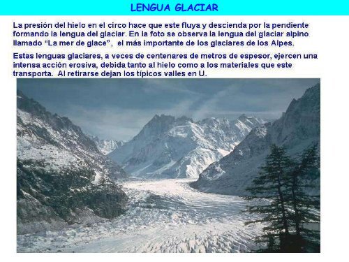 Modelado glaciar y periglaciar - ies "poeta claudio rodríguez"