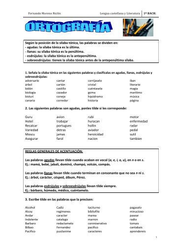 Lengua castellana y Literatura