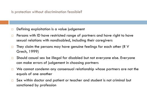 Sexual Exploitation of Young People with FASD - UBC ...