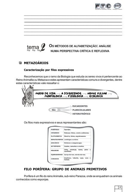 Questão 1 - ftc ead