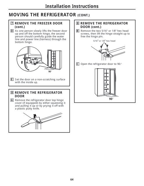 Installation Instructions - Mabe