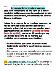 la marcha de los hombres muertos parte 01 - Llamados a Conquistar