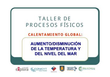 TALLER DE PROCESOS FÍSICOS - Calentamiento Global