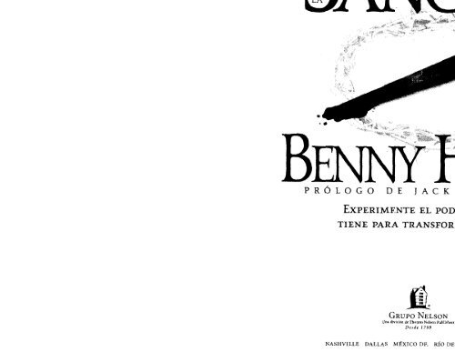 Benny Hinn - LA SANGRE.pdf - Ondas del Reino