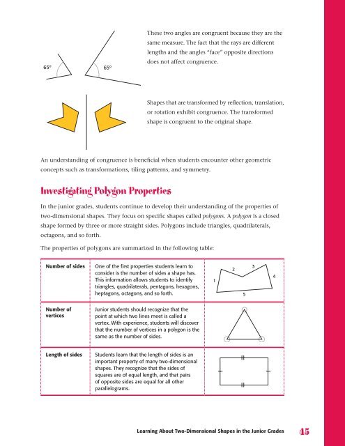 Geometry and Spatial Sense, Grades 4 to 6 - EduGains