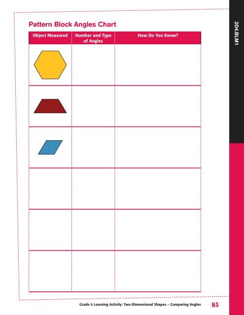 Geometry and Spatial Sense, Grades 4 to 6 - EduGains