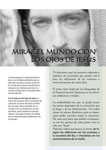 Reflexiones para una semana de misión - Salesianos Uruguay