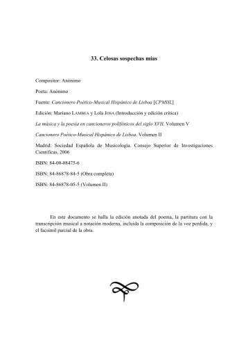 [Texto, partitura y facsímil]. CPMHL, II, 33 [LAMBEA & JOSA].pdf