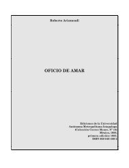 oficio de amar - Roberto Arizmendi, poeta