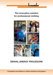 The innovative solution for professional clothing ... - kreussler-chemie