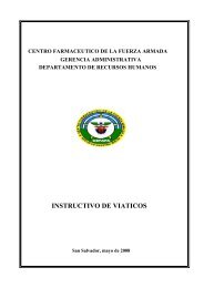 INSTRUCTIVO DE VIATICOS - Corte de Cuentas de la República