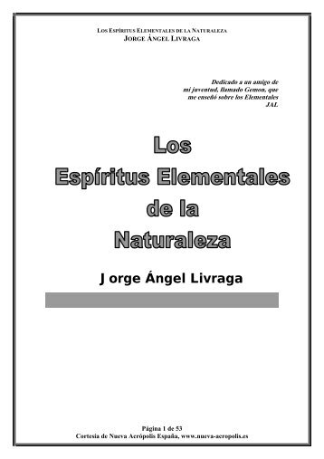 Los espíritus elementales de la Naturaleza - Nueva Acrópolis