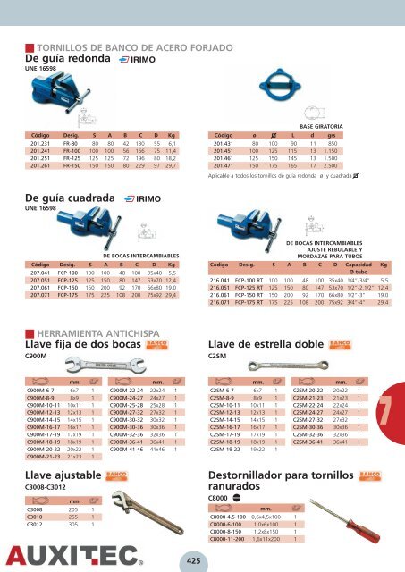 Herramienta Manual [6,06Mb] - Auxitec