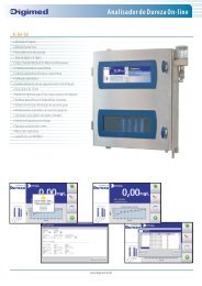 Analisador de Dureza On-line - Digimed