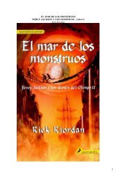 EL MAR DE LOS MONSTRUOS PERCY JACKSON Y ... - deviantART