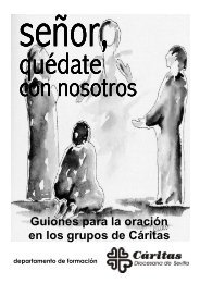 Señor, quédate con nosotros. - Caritas Diocesana de Sevilla