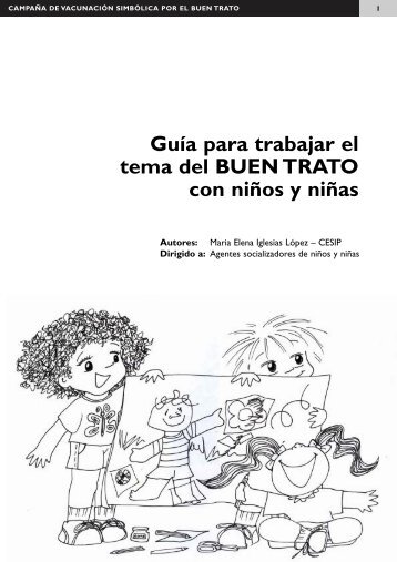 Guía para trabajar el tema del buen trato con niños y niñas