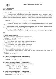 Potencia - Matemáticas - IES Torre Almirante