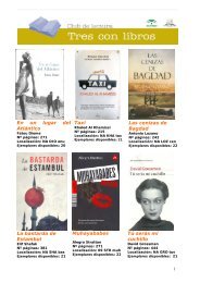lote libros Club_06_nov_12.pdf - Fundación Tres Culturas