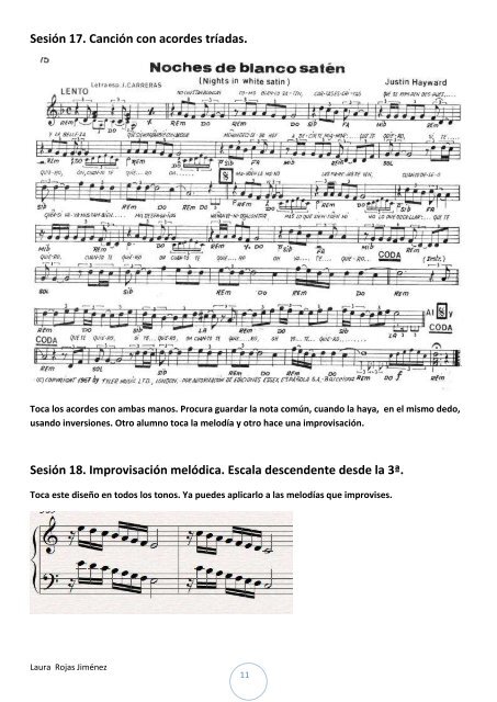 Tonalidad Mayor 7 acordes en 12 tonalidades | clasesguitarramadrid.com