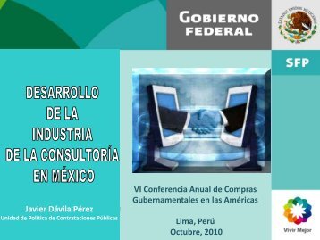 Javier Dávila - Mexico.pdf - Organismo Supervisor de las ...