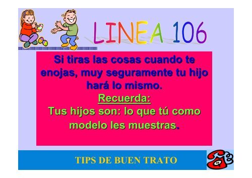 TIPS DE BUEN TRATO