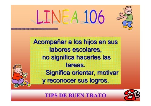 TIPS DE BUEN TRATO