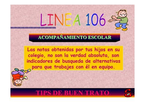 TIPS DE BUEN TRATO